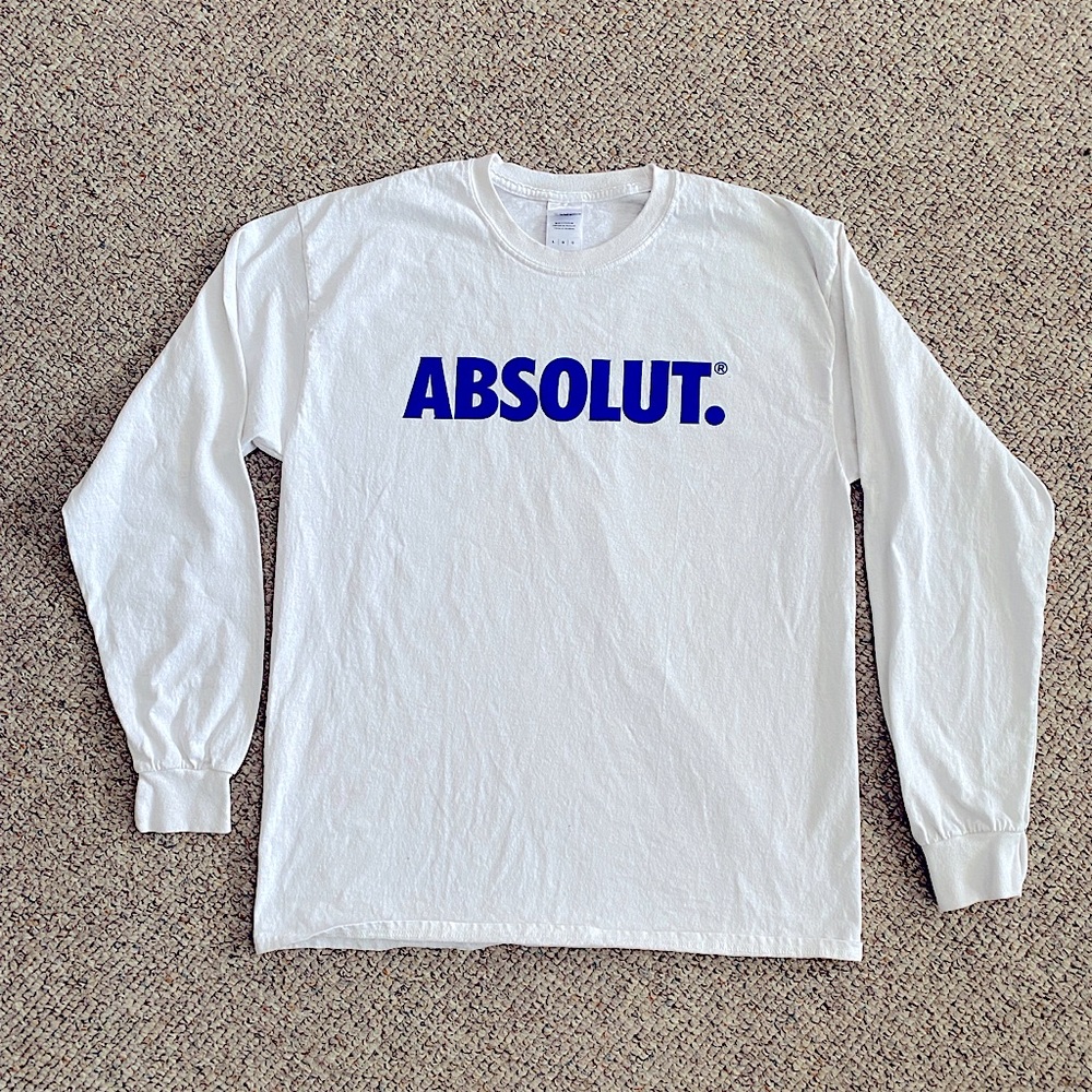 ABSOLUT Long sleeve Shirt (Unisex) LARGE